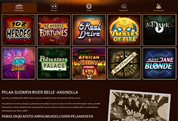 River Belle Casino etusivu